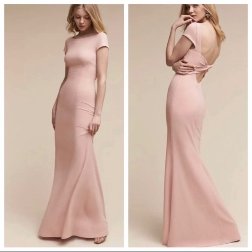 BHLDN KATIE MAY Madison Dress- Dusty rose